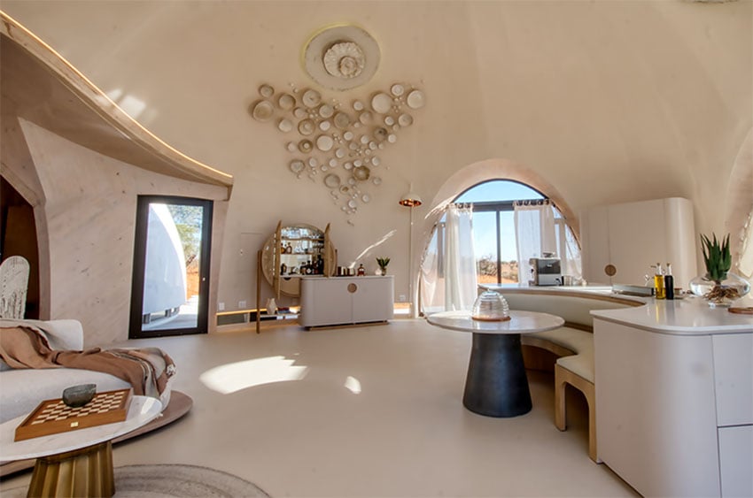 Reverie Kalahari Pod, Main area, Kitchen, Bar, Lounge